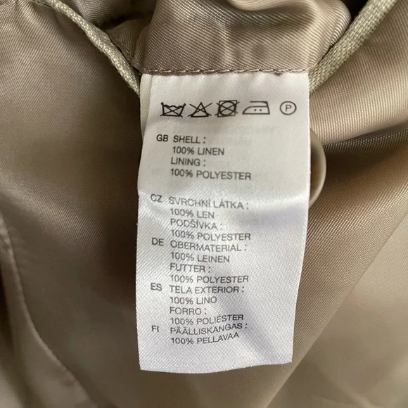 Men’s Linen Blazer.